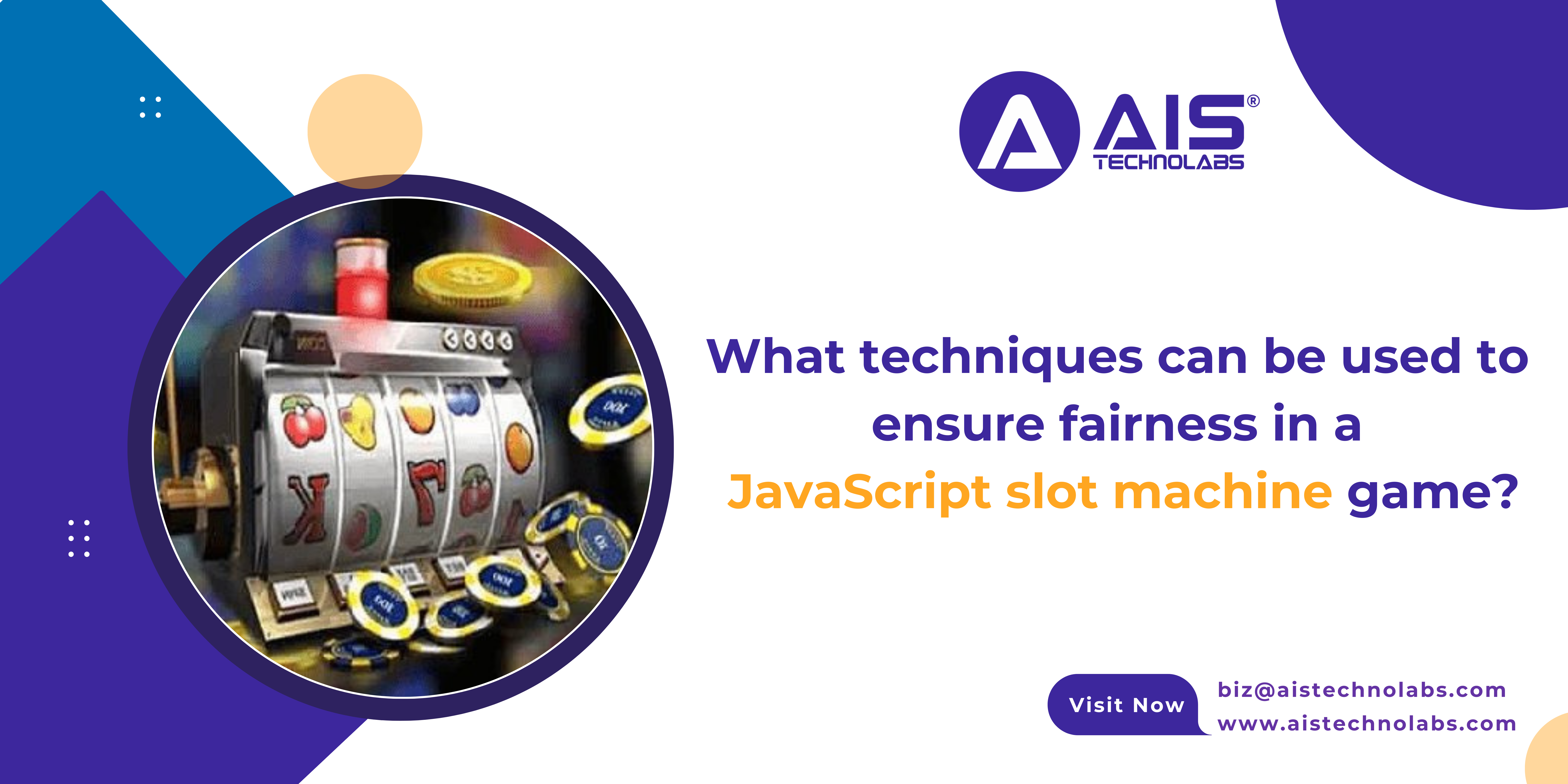 Techniques used a JavaScript slot machine game